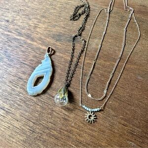 Boho Gemstone‎ Necklace Bundle